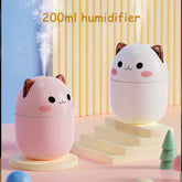 Air Humidifier Cute Cat Ultra-Silent USB
