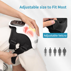 Rechargeable Pain Relief Infrared Laser Vibration Knee Massager