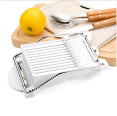Lunch Meat Slicer 10 Stainless Steel Wires Slicer Food Cutter Kitchen Gadget For Cheese Egg Vegetable Fruits Soft Food Sushi