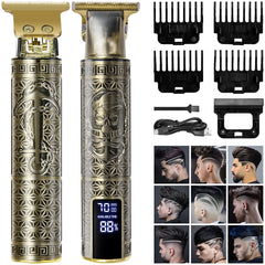 Professional Mens Hair Clippers Shaver Trimmers