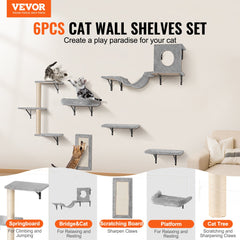 Wall Mounted Cat Shelves