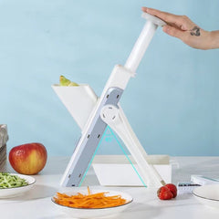 Household Vegetable And Meat Cutter Three-in-one Slicer
