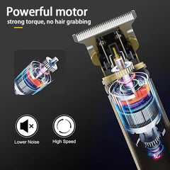 Professional Mens Hair Clippers Shaver Trimmers