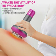 Electric Machine Body Massage Brush Guasha Physiotherapy Apparatus